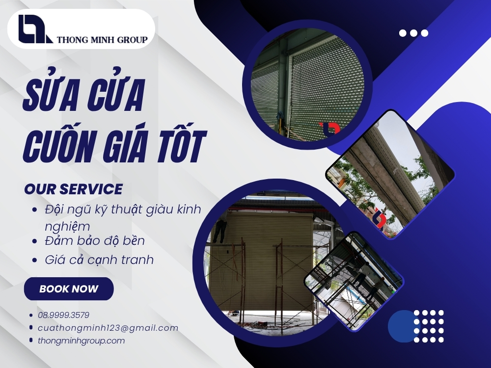 Sửa cửa cuốn giá tốt